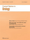 CURRENT OPINION IN UROLOGY雜志封面